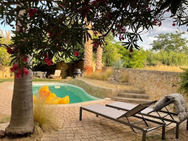 Chambres D'Hotes La Soulenque Luxury B & B กาเปสตอง ภายนอก รูปภาพ
